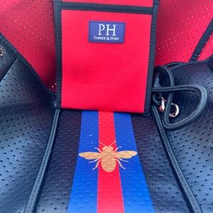 Large P and H neoprene tote